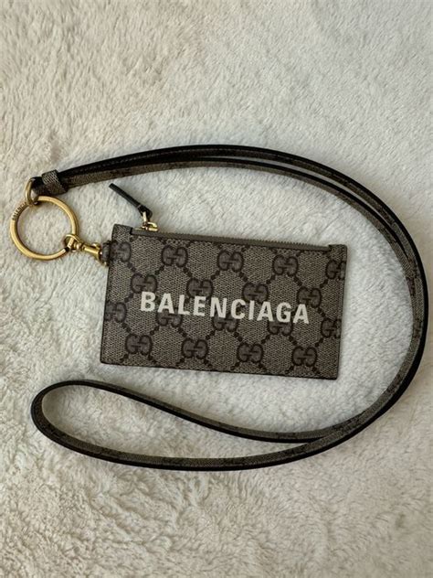 gucci balenciaga lanyard|balenciaga gucci accessories.